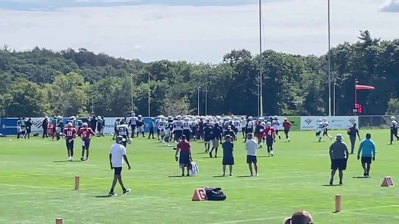 Brawl breaks out during Patriots & Panthers joint practice
