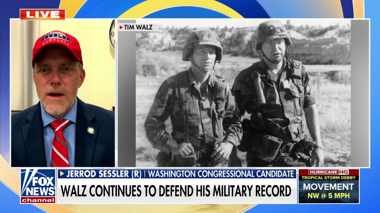 Tim Walz slammed for 'pretending' on military record: 'Offensive' to fallen service members