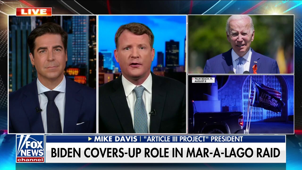 Biden had to determine if he wanted to waive executive privilege for Trump: Mike Davis