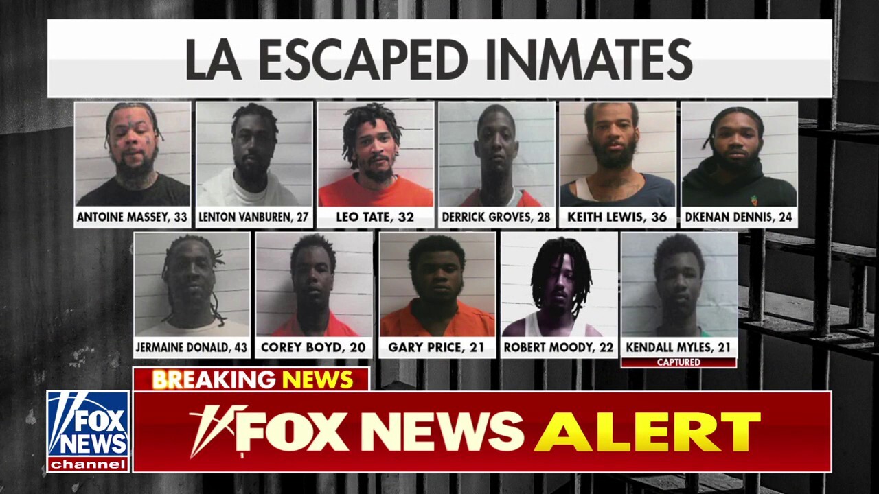  11 inmates escape New Orleans jail, 10 still on the run