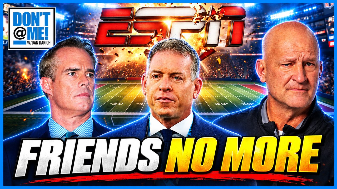 Troy Aikman &amp; Joe Buck Nearly FIGHT As Pat McAfee Lingers Over Monday Night Football Role | Don't @ Me w/ Dan Dakich