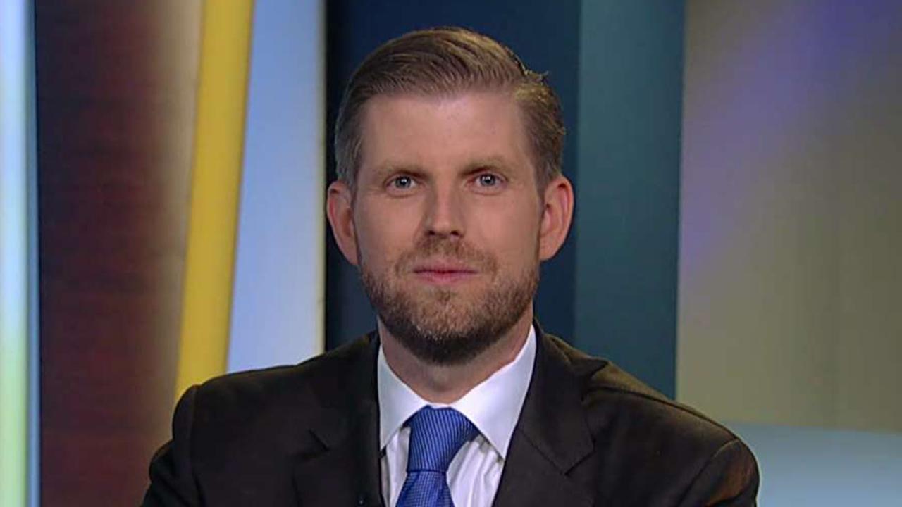 Eric Trump: Media would be camping outside my home if I did what Hunter Biden did