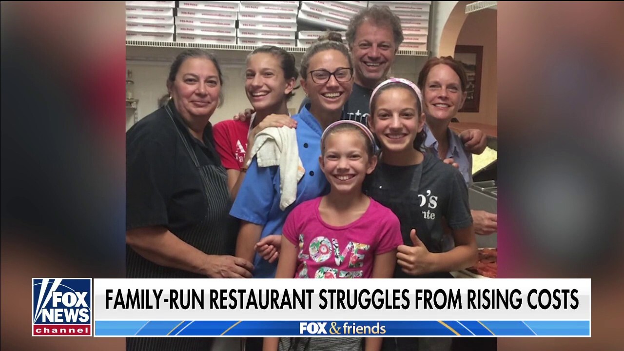 Family steps in to help restaurant owner as inflation continues to increase costs