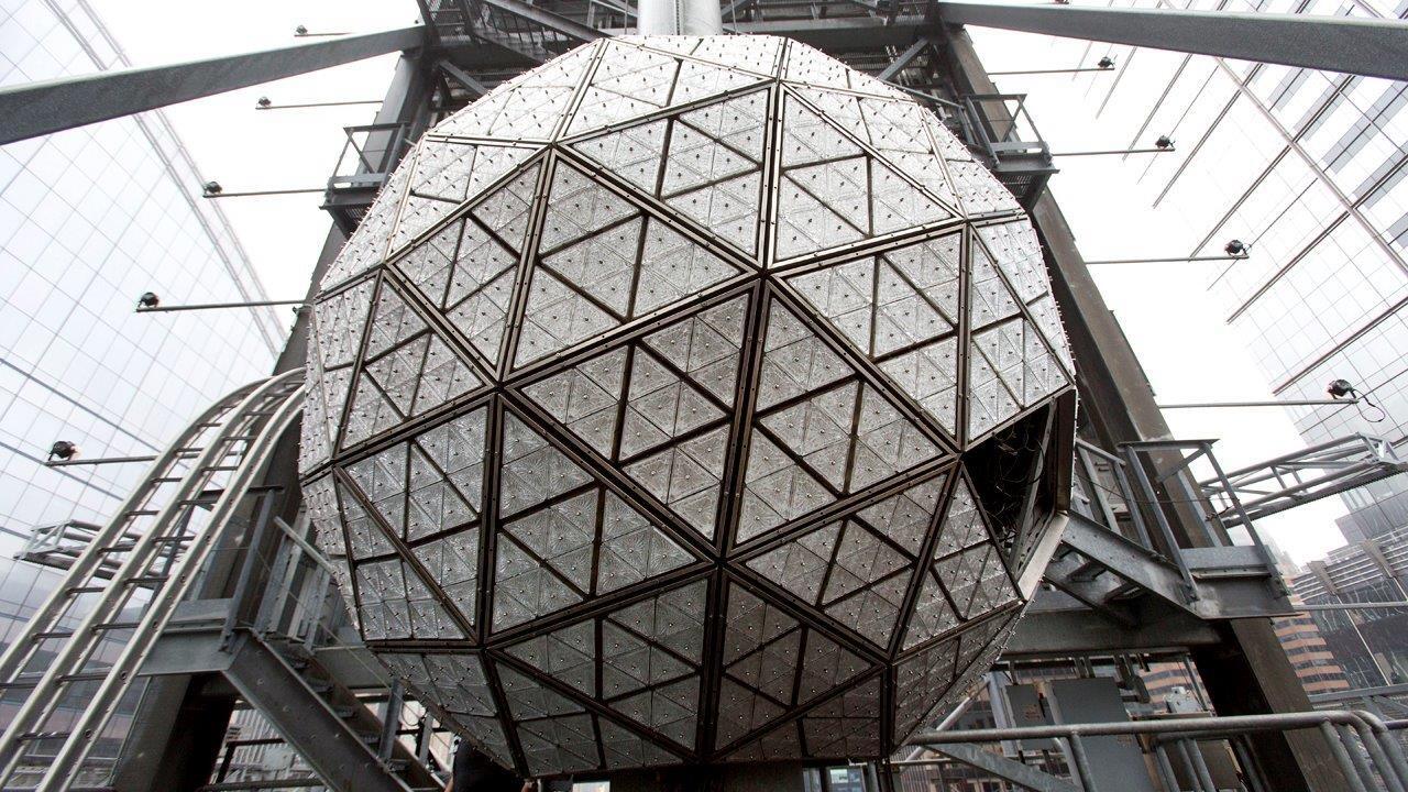 What goes into the famous Times Square ball? 