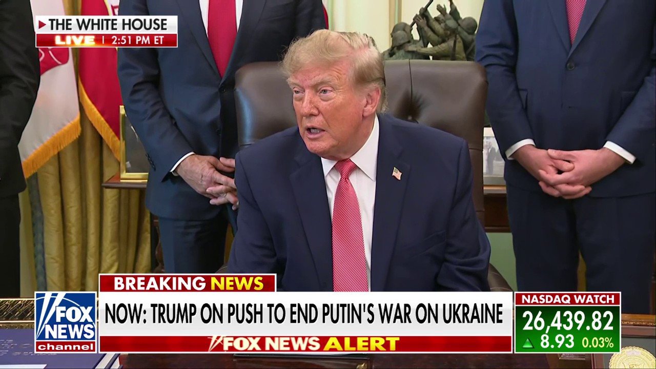 Trump: Ukraine has to want to settle this war