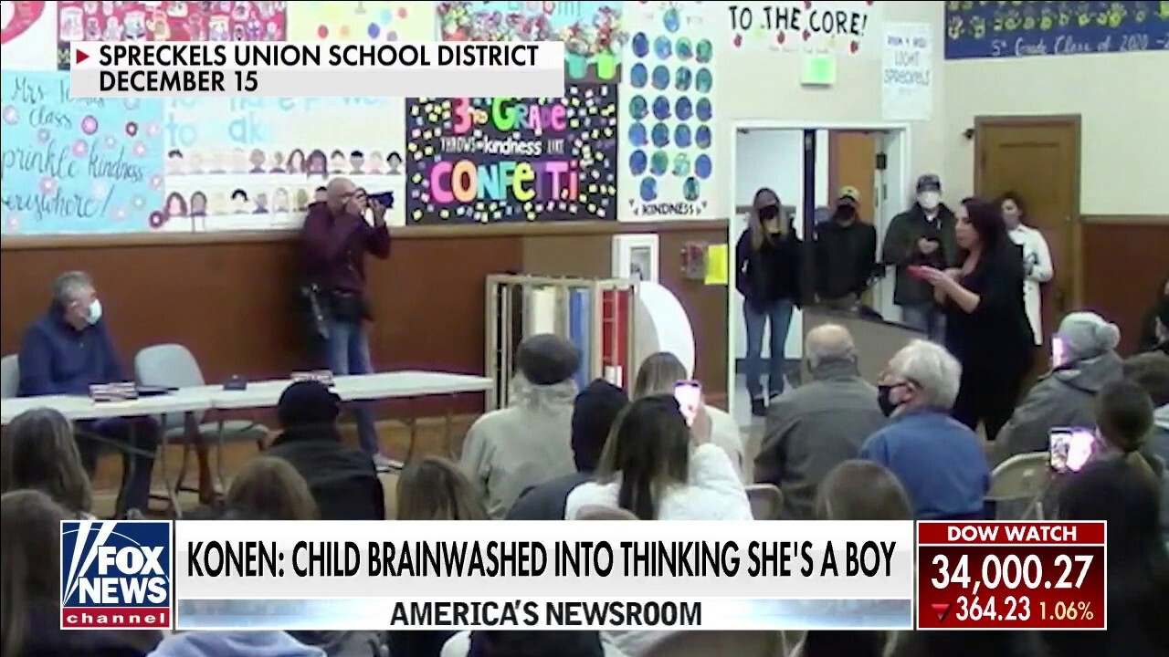 California mother accuses teachers of brainwashing daughter into thinking she's a boy