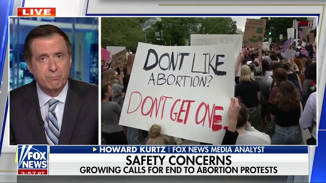 SCOTUS protests are 'pure and simple intimidation': Kurtz