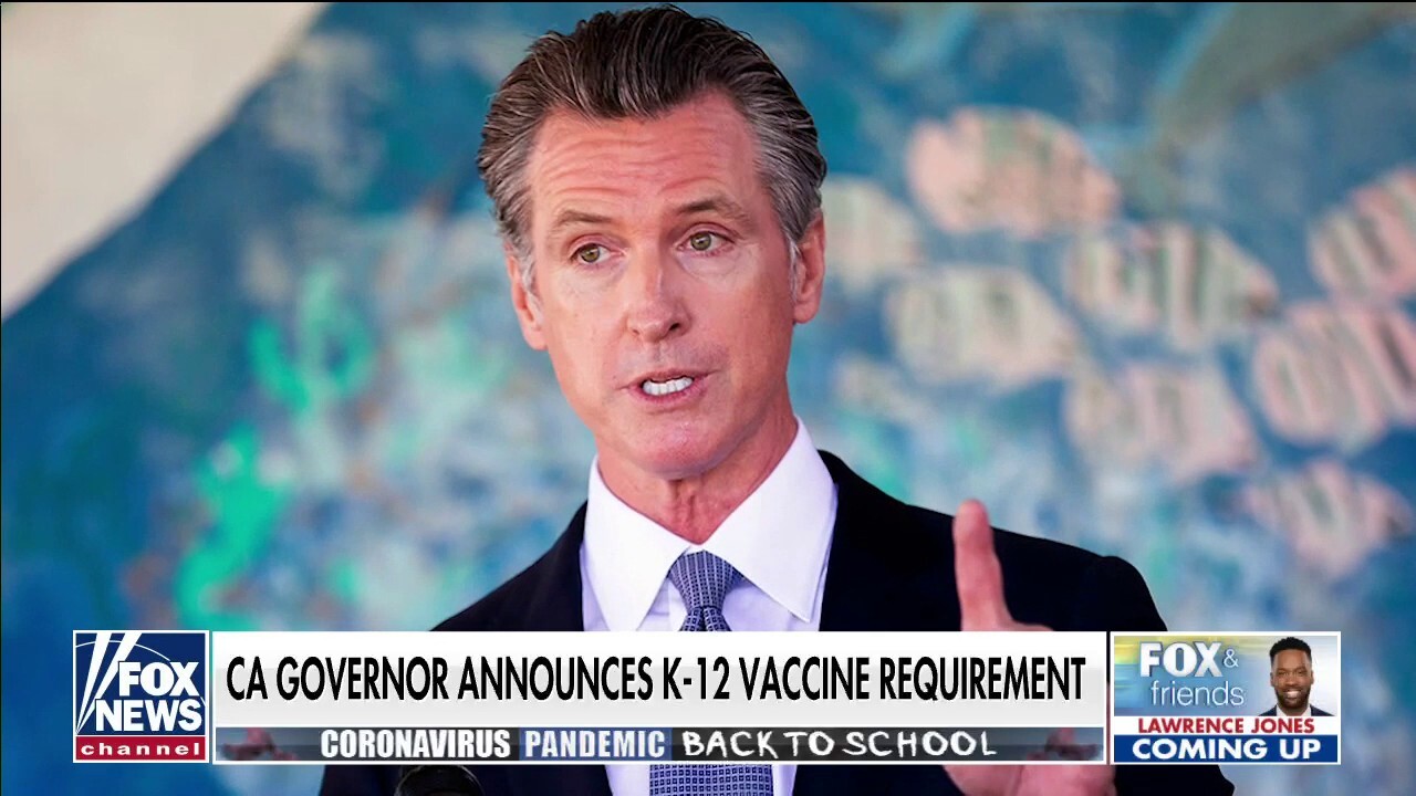 California becomes first state to require COVID vaccine for K-12 students