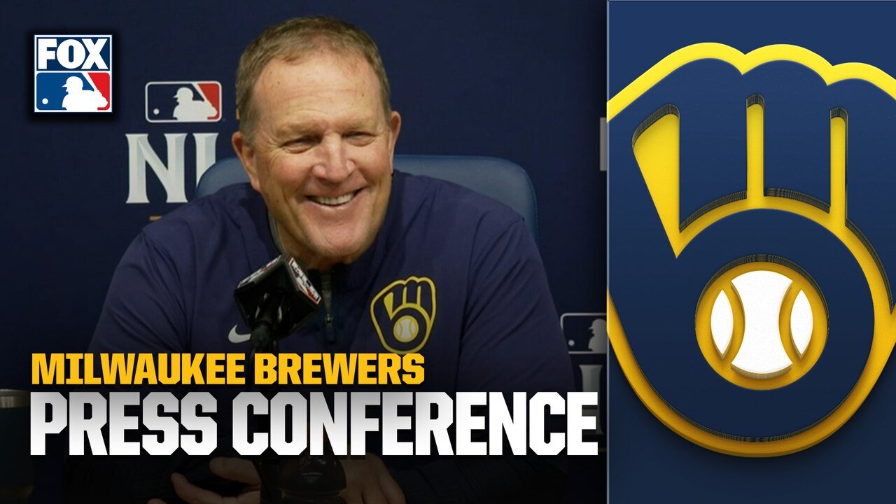 Brewers' Manager Pat Murphy, Jackson Chourio &amp; More React to Team's 3-0 NLCS Lead Over Dodgers