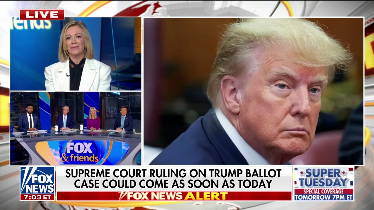 Supreme Court expected to rule on Trump ballot case 