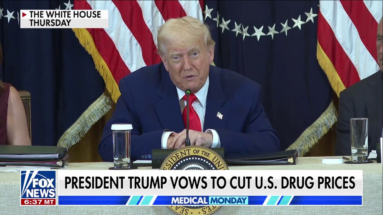 Trump vows to bring down prescription drug costs 'massively'
