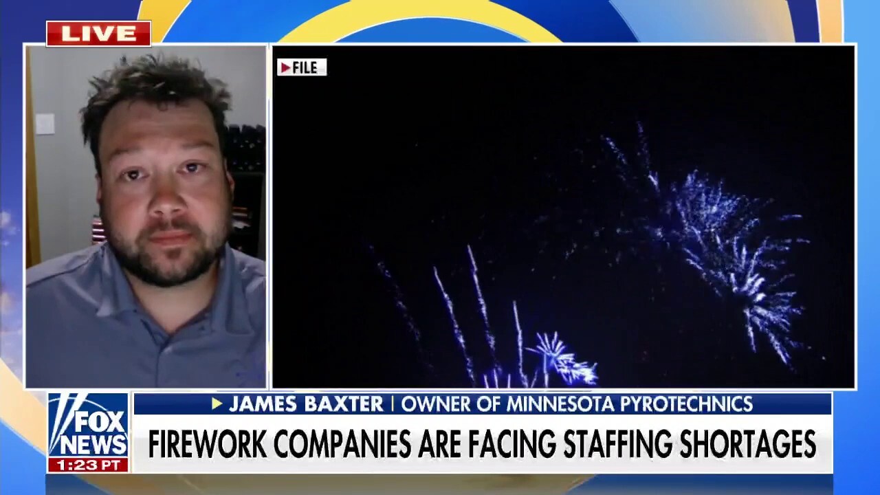 Owner of Minnesota Pyrotechnics James Baxter on the increase in the cost of fireworks and how limited supply could affect large shows