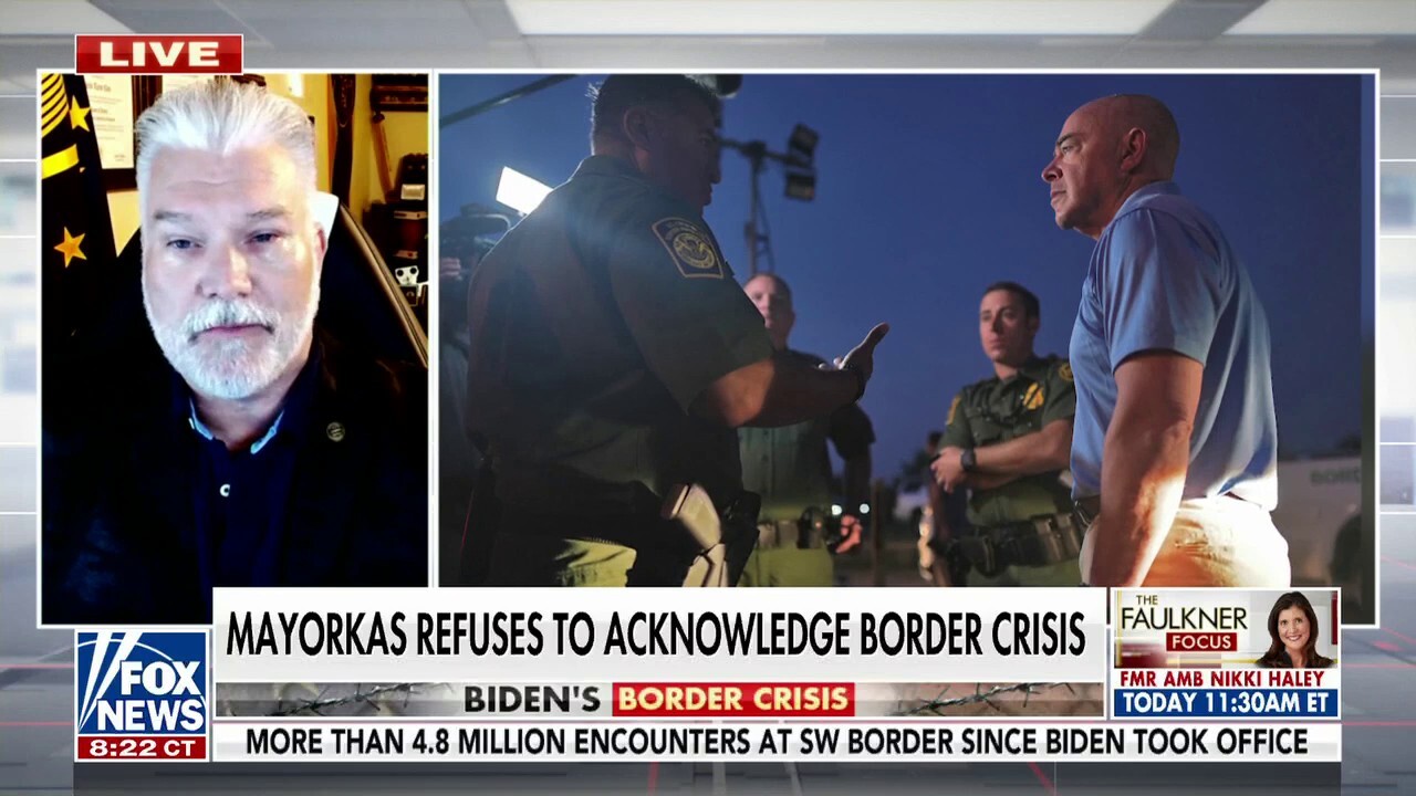 Mayorkas refuses to acknowledge southern border is in 'crisis'