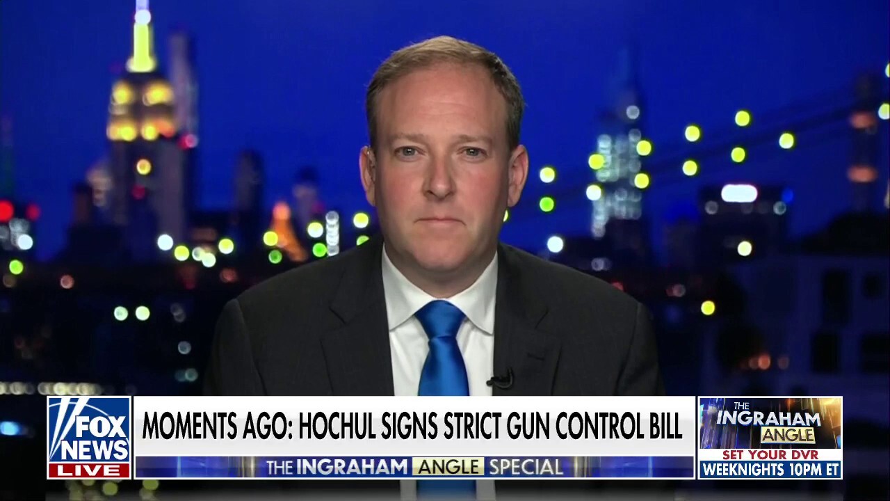 New York governor signs strict gun control bill, Zeldin reacts