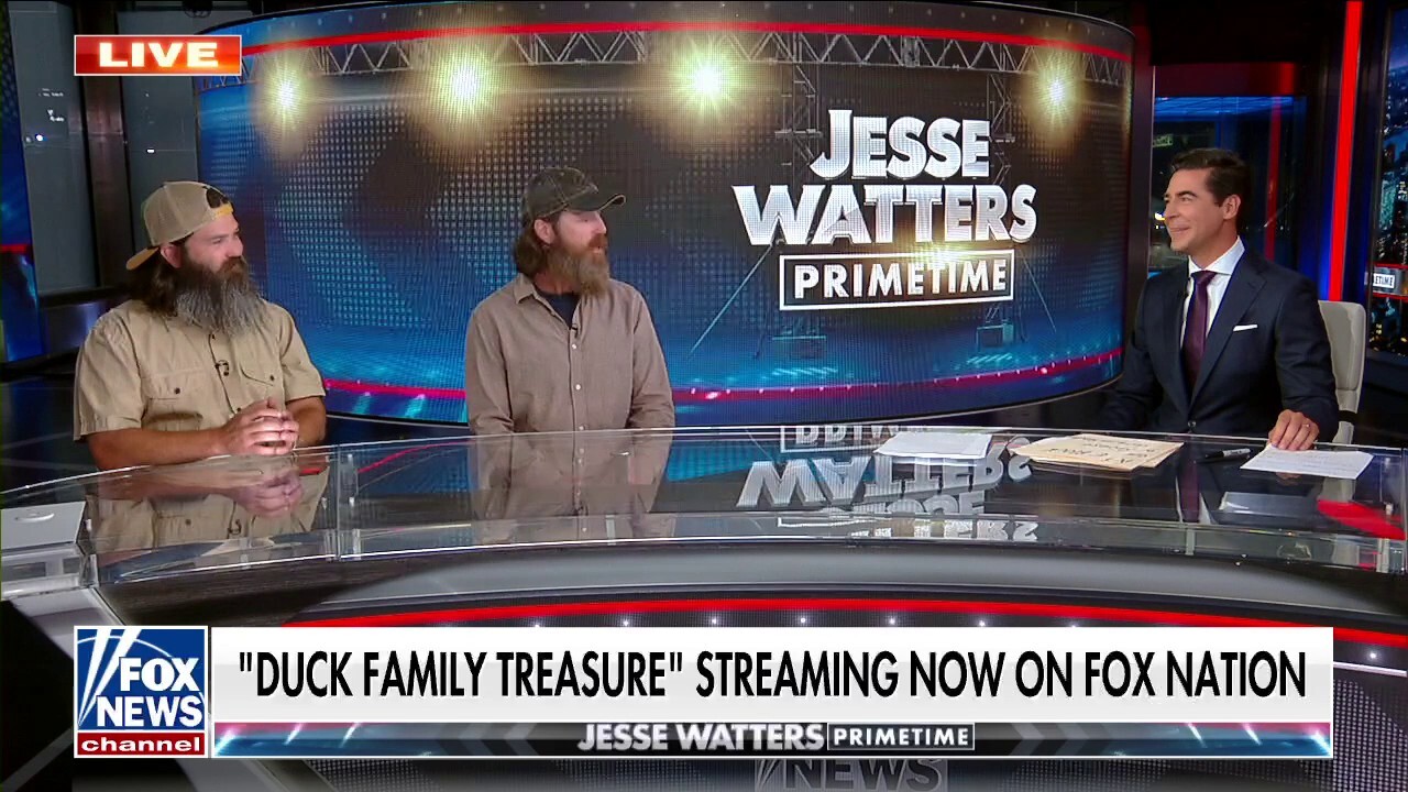'Duck Dynasty' stars visit Times Square and discuss their new Fox Nation series