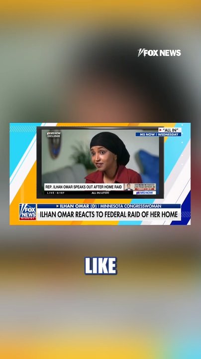 'INTIMIDATE AND SCARE': Omar SLAMS raid on home as midterm PLOY