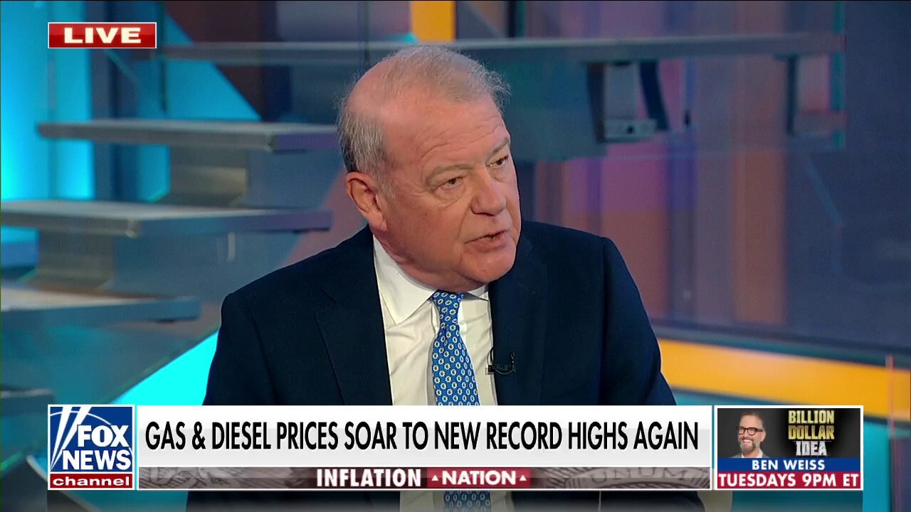 Stuart Varney blasts ‘clueless’ Biden admin as gas prices hit another record high