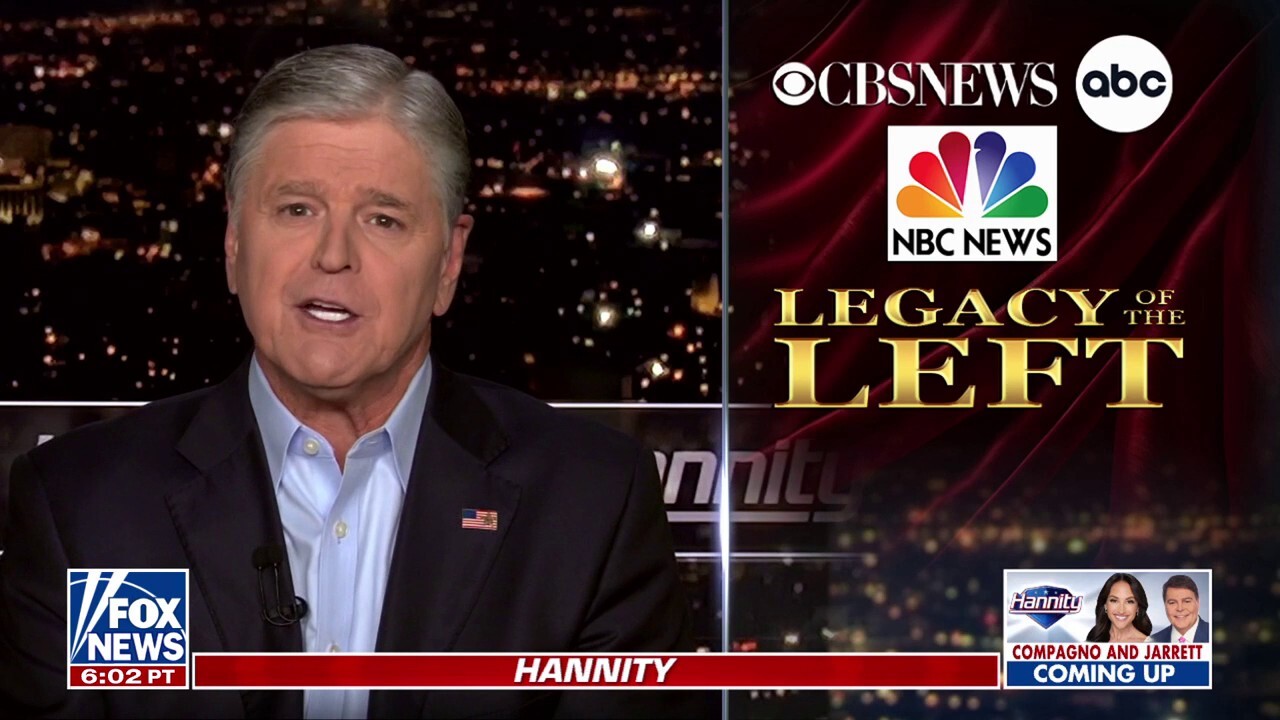  Fox News host Sean Hannity says the legacy media's influence has 'evaporated' on 'Hannity.'