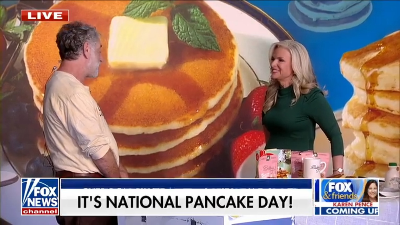 'FOX & Friends' celebrates National Pancake Day