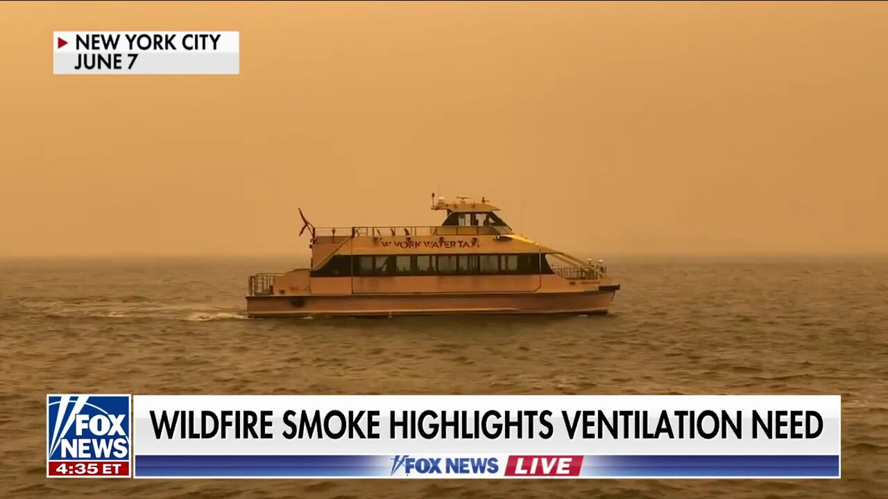 New warnings about indoor air quality from Canadian wildfires