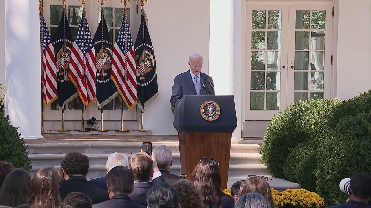 President Biden addresses Israeli conflict before 'junk fees' press conference