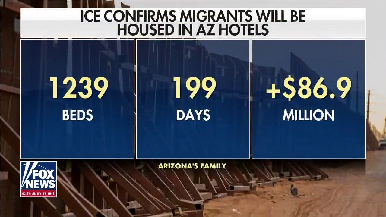 ICE opens Arizona, Texas hotel beds for migrant families
