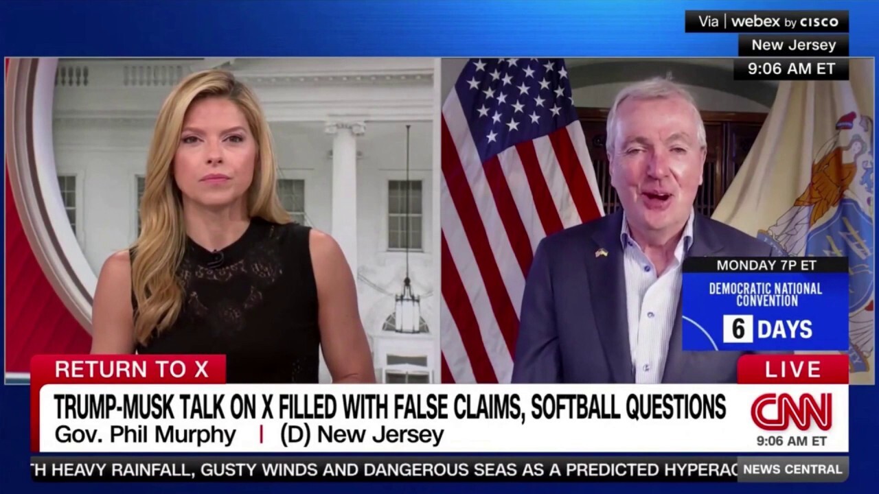 Democratic Gov. Murphy defends Harris for avoiding media interviews: 'Plenty of time'