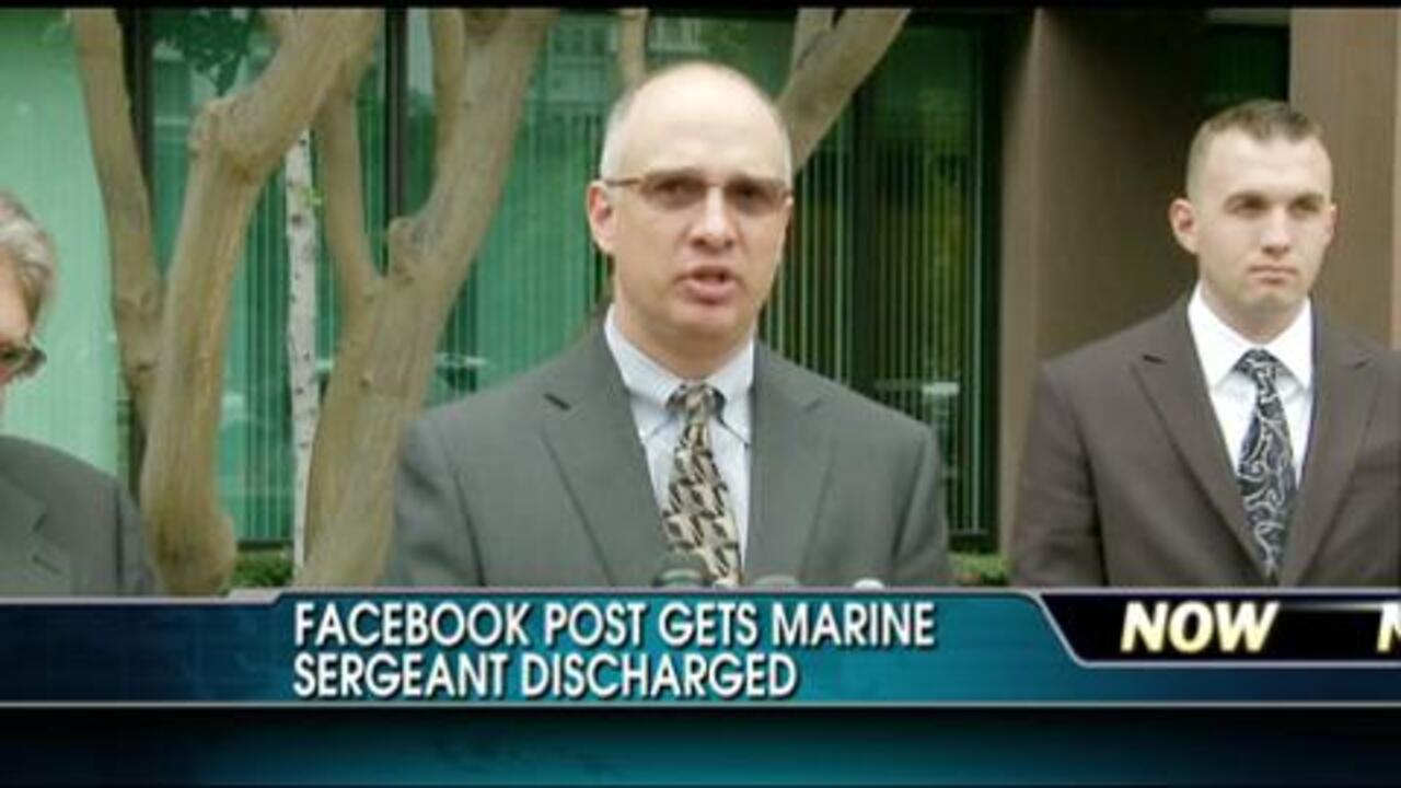 Sgt. Gary Stein Discharged from Marines After Criticizing President Obama on Facebook