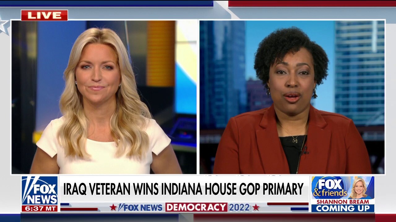 Iraq War veteran wins Indiana primary, could become only Black Republican woman in Congress
