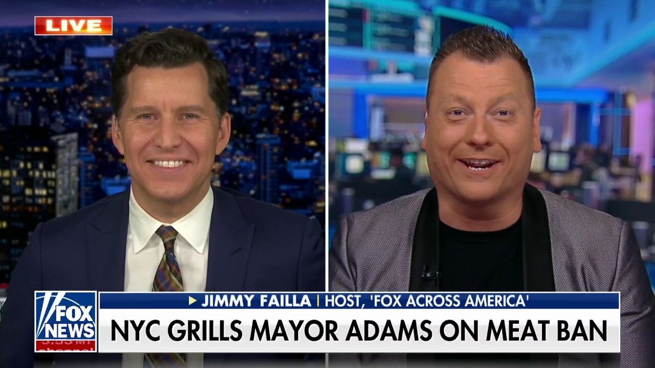 Jimmy Joins 'Jesse Watters Primetime' To Discuss Eric Adams' New Meat Consumption Plan