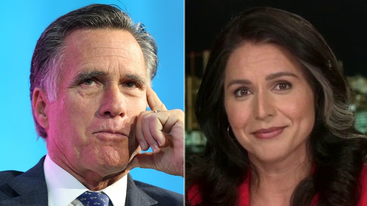 Tulsi Gabbard demands Romney retract 'treason' accusation
