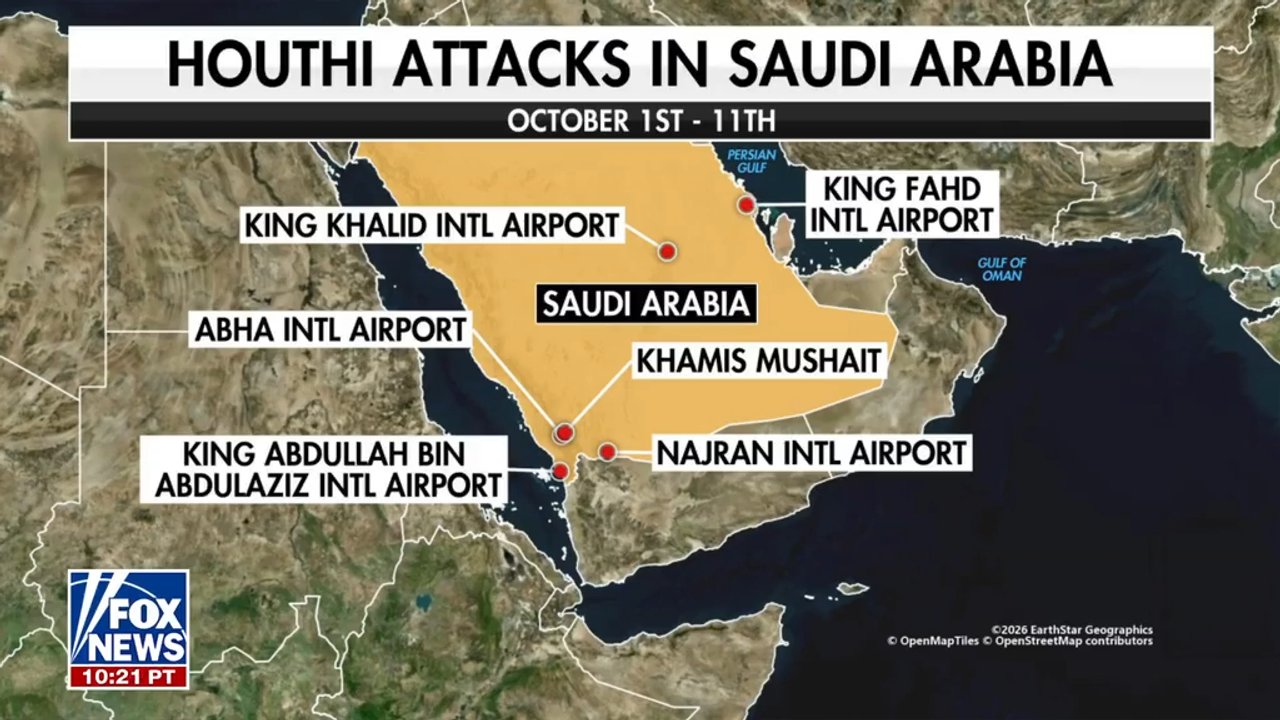 US weighs response after Houthis attack Saudi airport