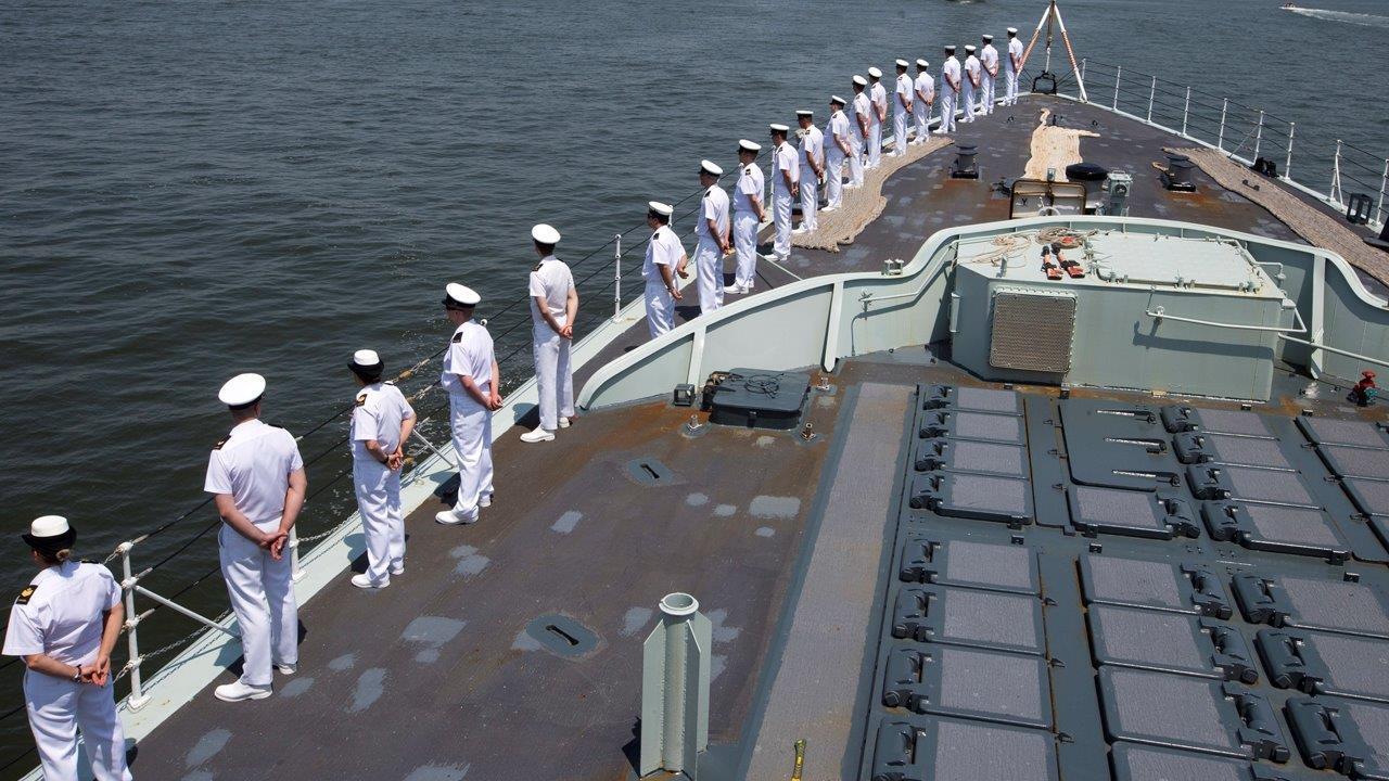 Fleet week kicks off with ceremonial parade of ships