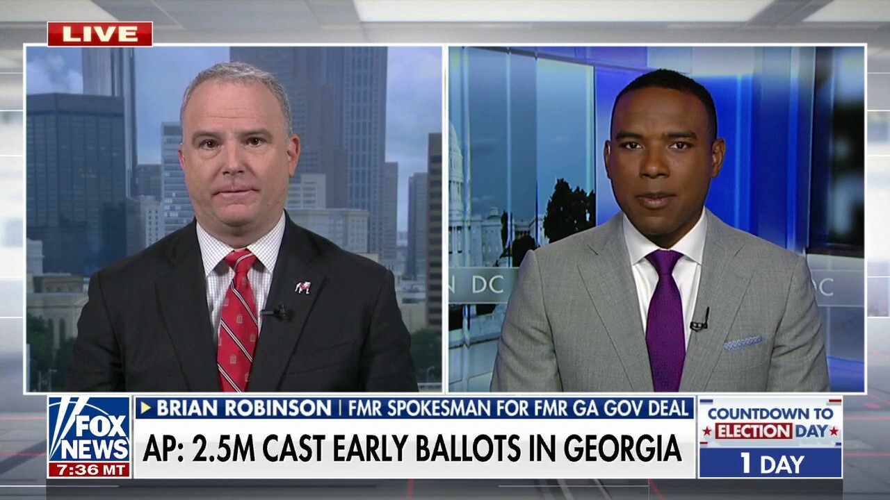 Georgia voter suppression claims 'embarrassing' for Abrams campaign: Brian Robinson