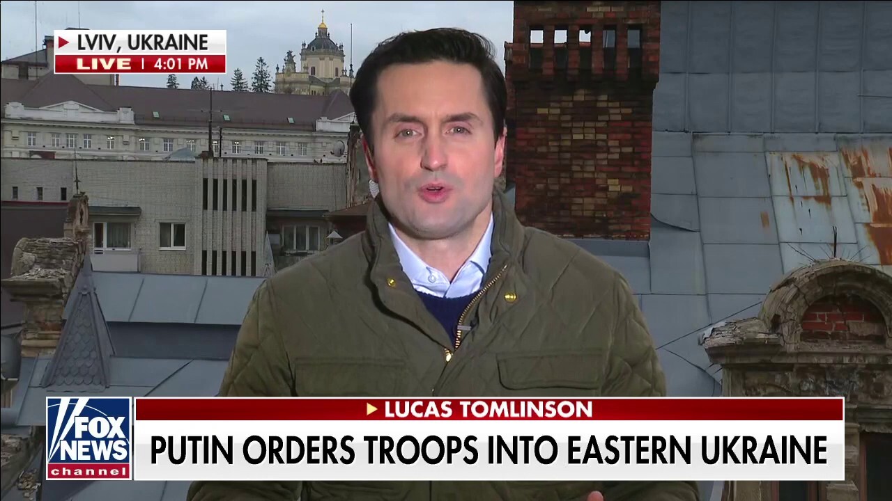 Vladimir Putin orders troops into eastern Ukraine