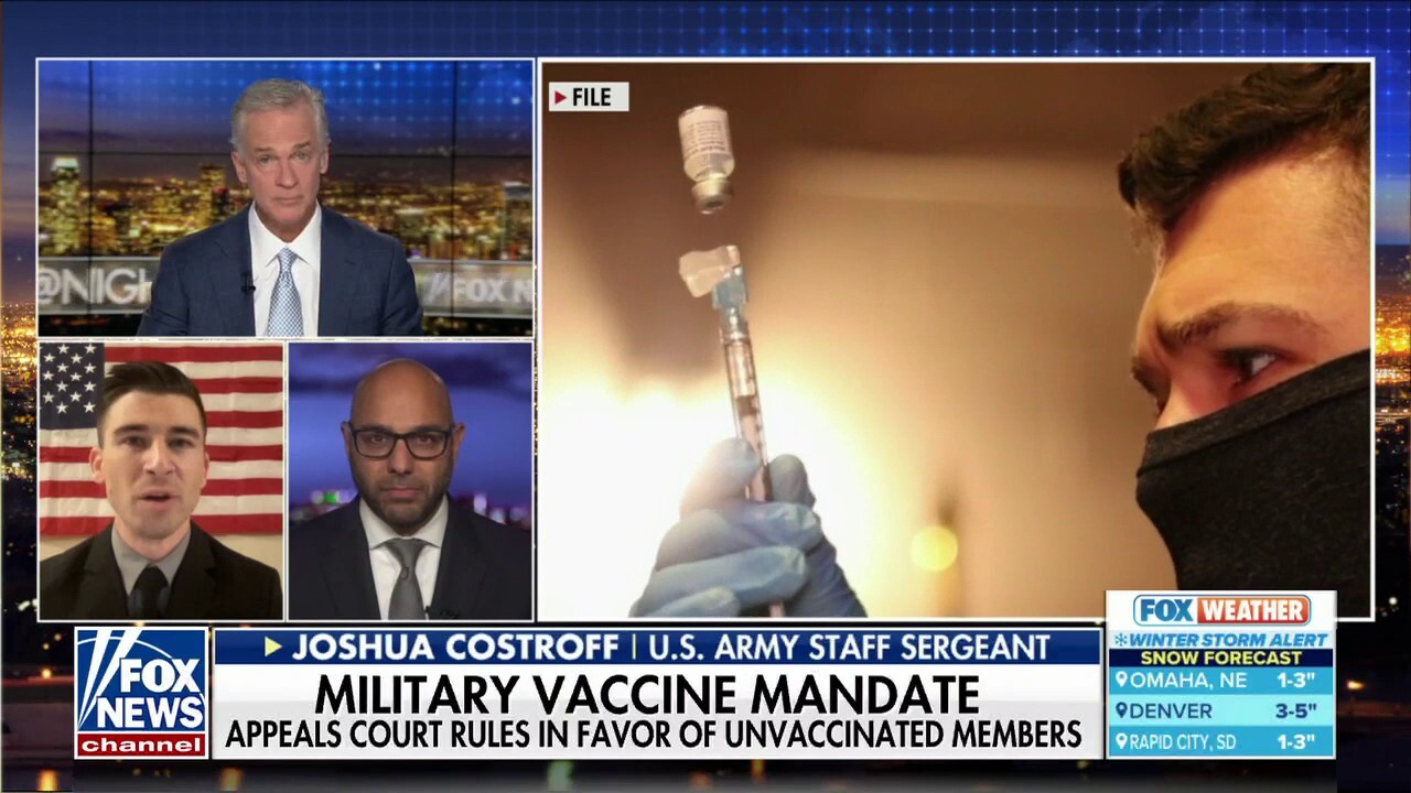 Unvaccinated military members could take vaccine mandate debate to courts