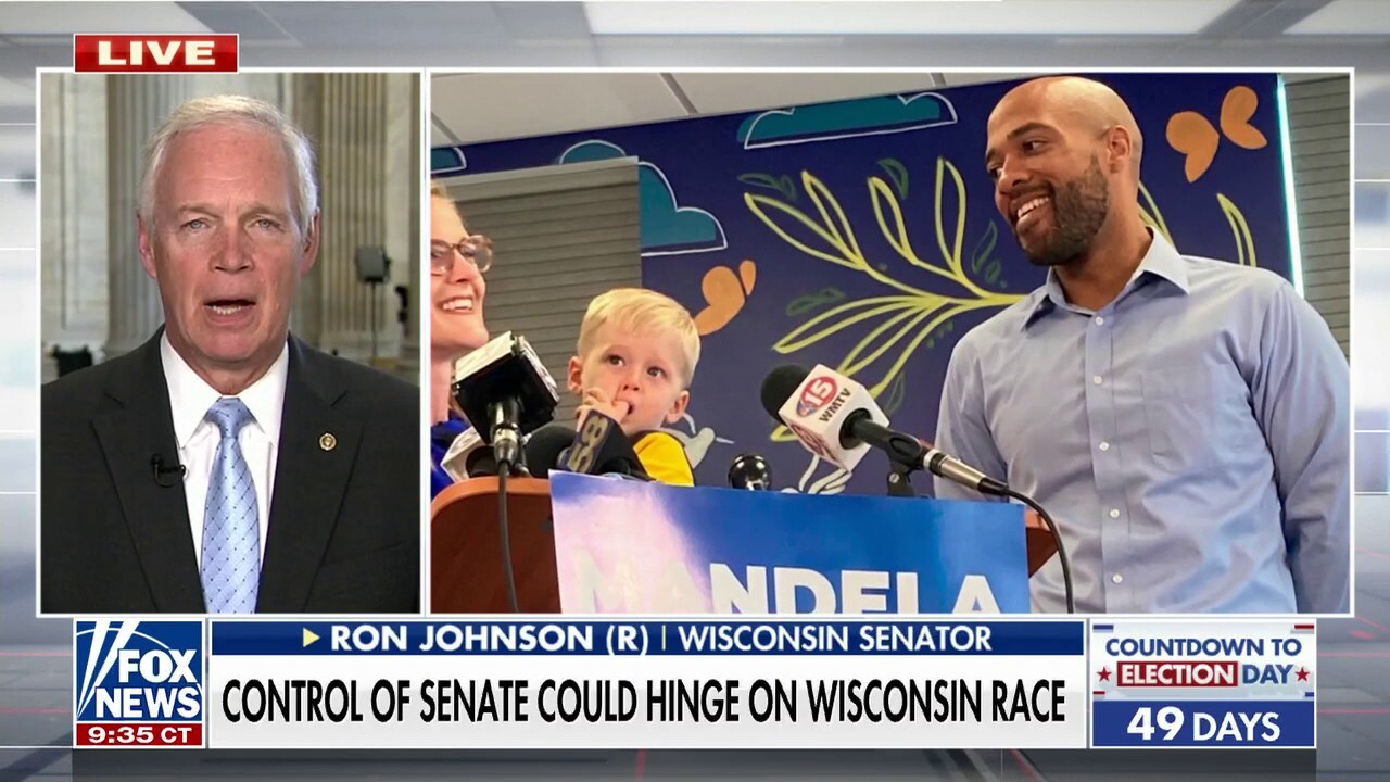 'The media is covering up for radical leftists': Sen. Ron Johnson