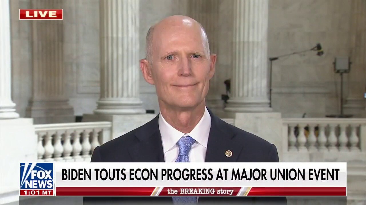 Sen. Scott rips Biden's economy: He has 'no plan' to reduce inflation