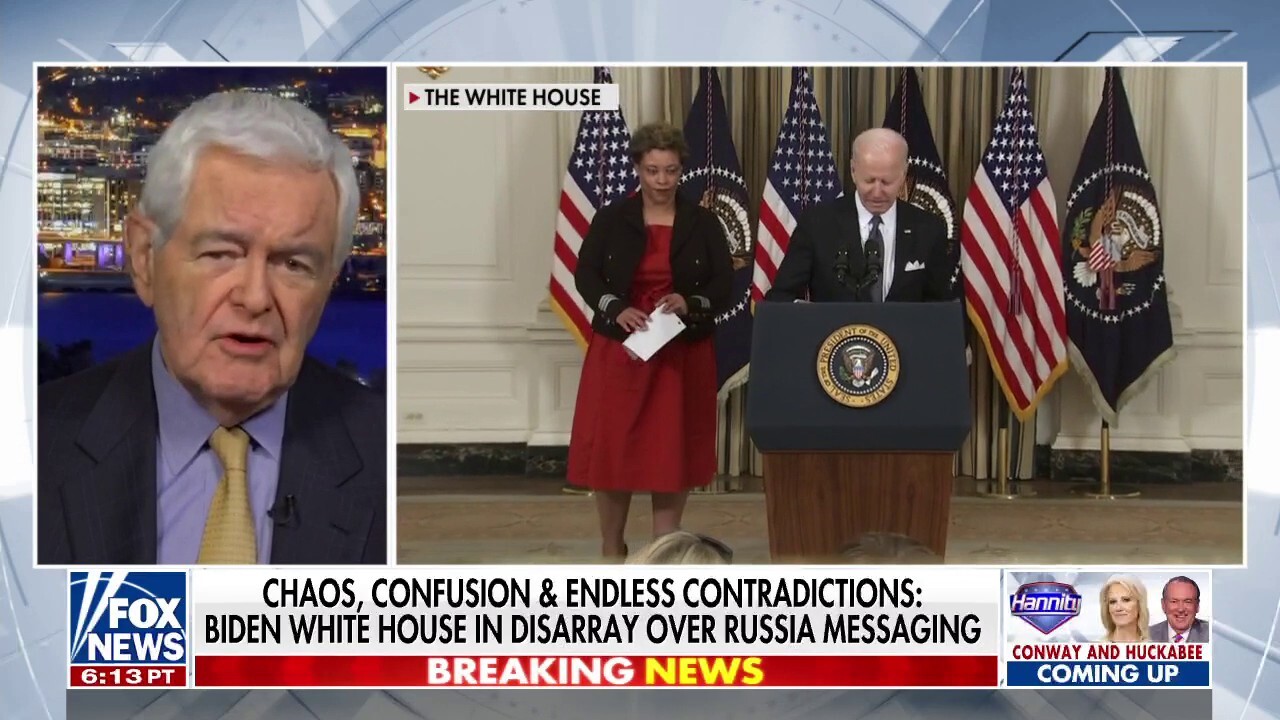 Newt Gingrich tells Biden: 'This is not a game'