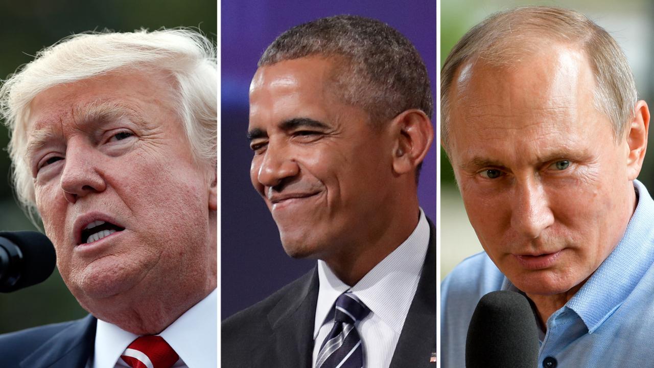 Trump blasts Obama over Russian cyberattacks on election