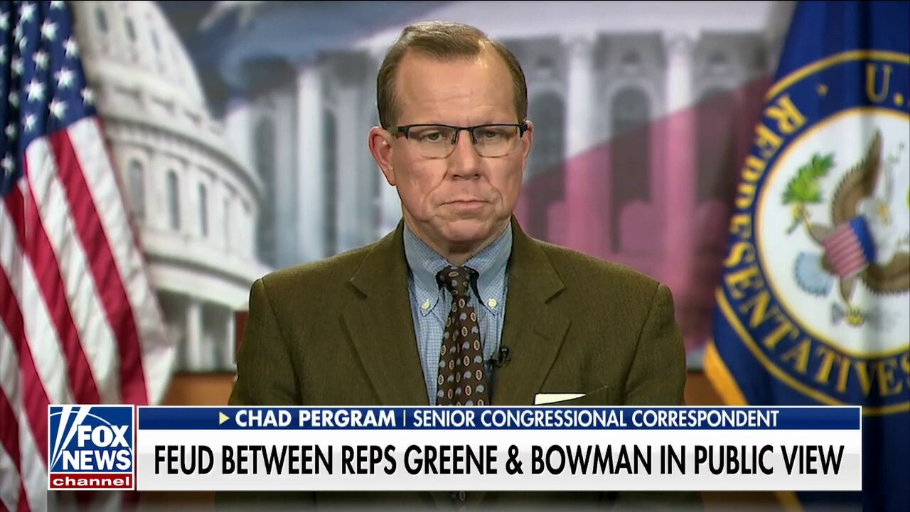 Dispute between Rep. Marjorie Taylor Greene and Rep. Bowman spill over into public view