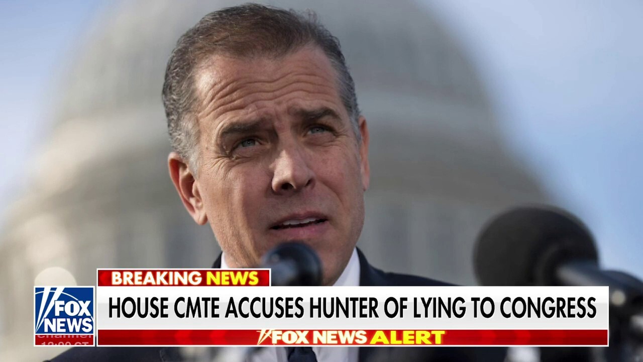 House committee has new evidence Hunter Biden repeatedly lied to Congress 