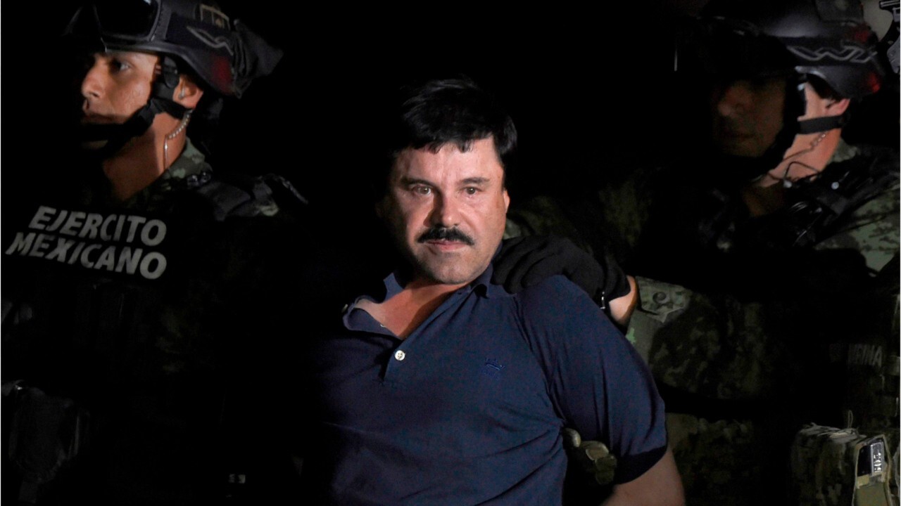 New video of Mexican drug lord 'El Chapo' in prison