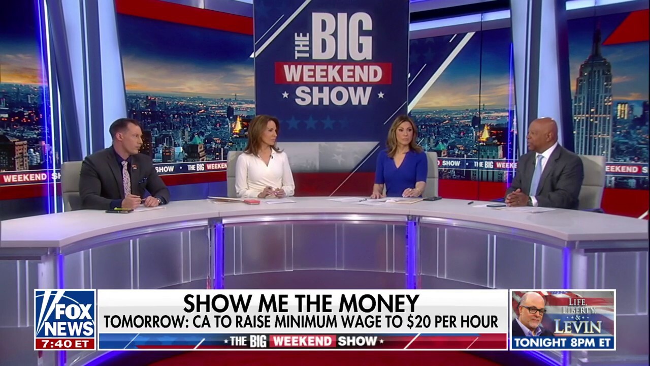 'The Big Weekend Show': California eatery owners express fears over minimum wage hike