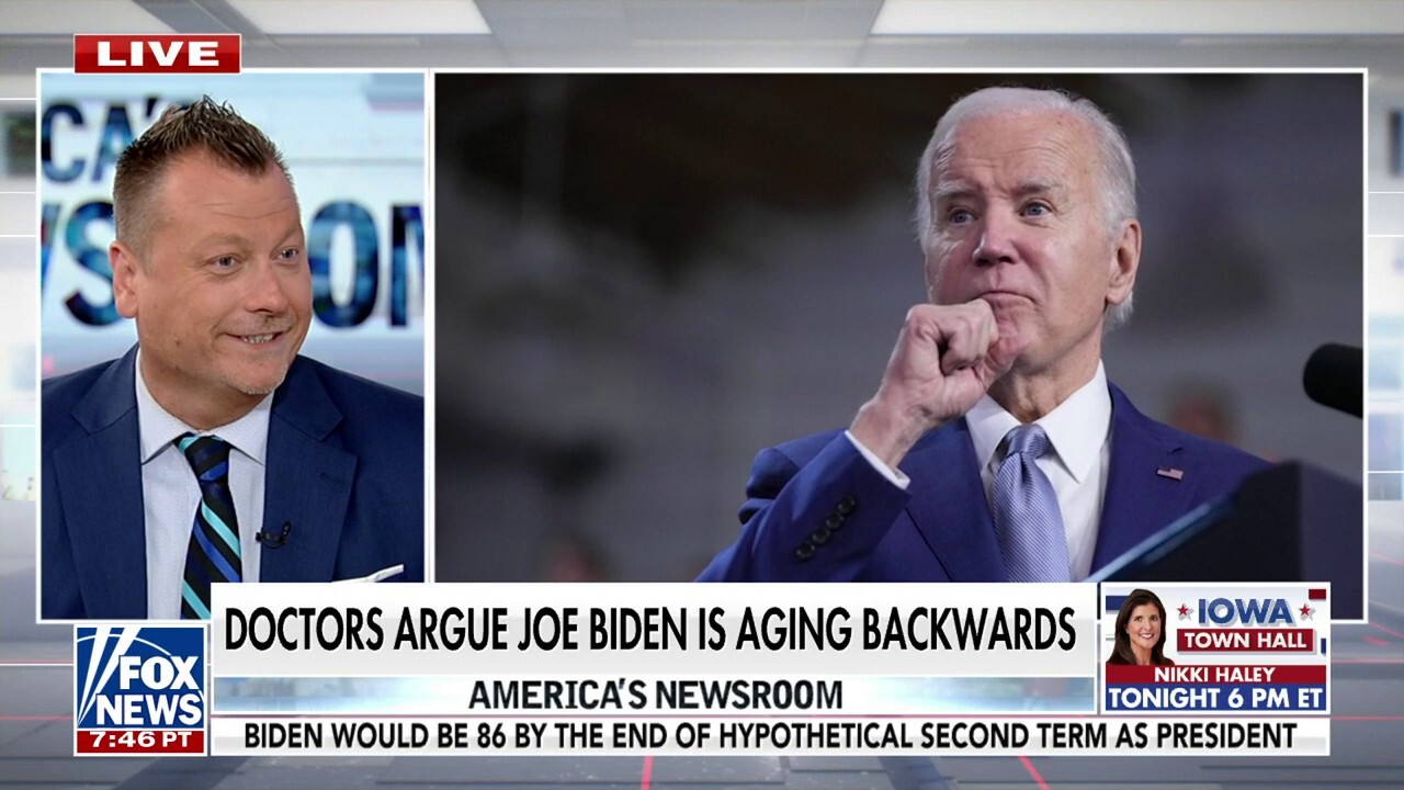 Doctors argue Biden is aging backwards