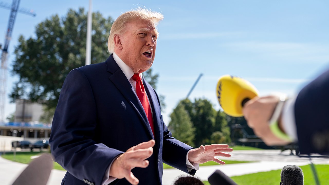 WATCH LIVE: President Trump speaks to reporters following South Carolina Rally