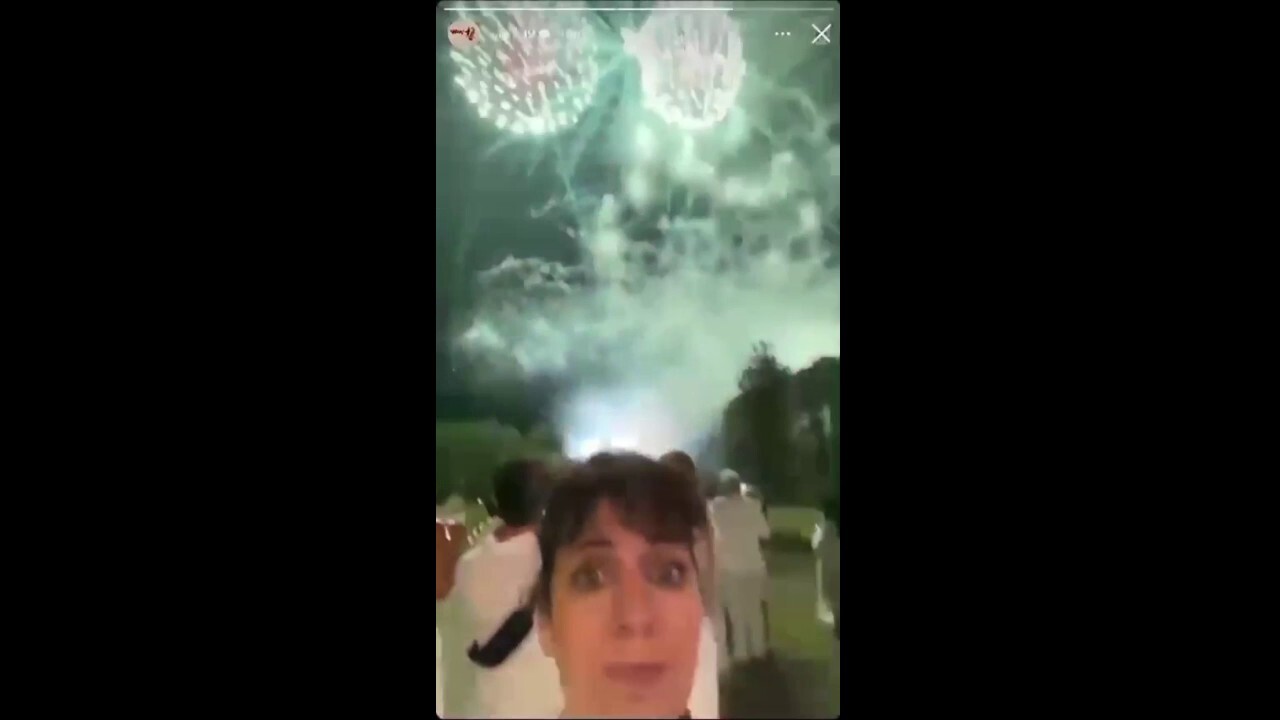 Elaine Goldsmith-Thomas fireworks video