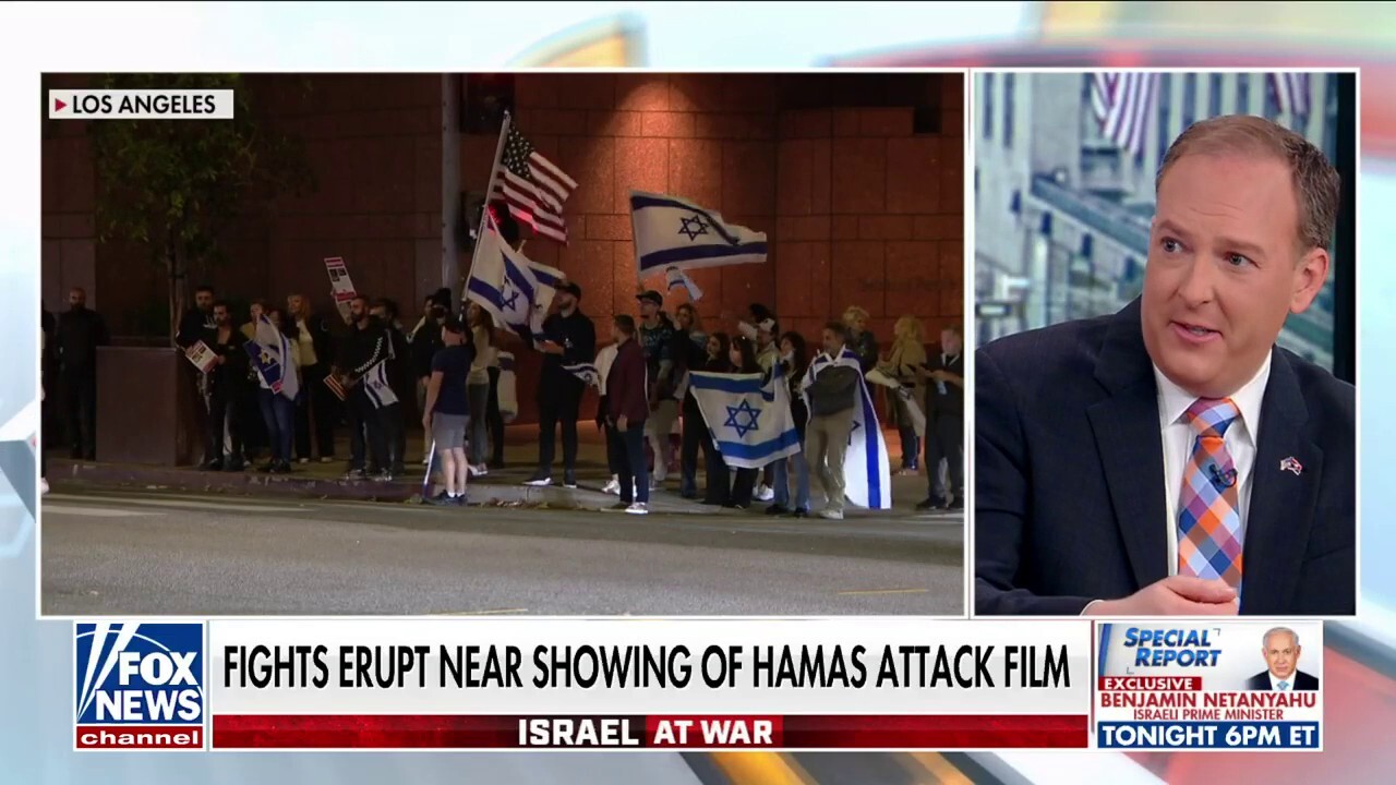 Brawls erupt in LA outside screening of graphic Hamas attack film