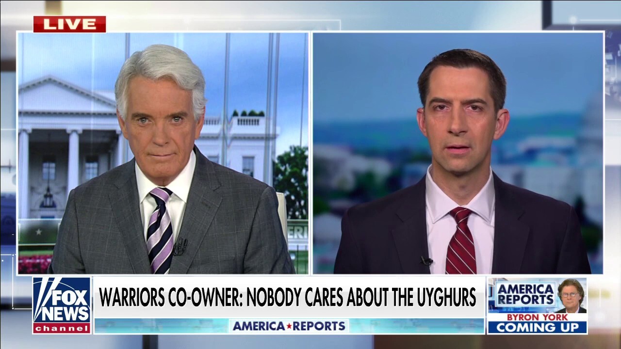 Tom Cotton rips Warrior’s co-owner for ‘shocking moral indifference’ to Uyghur human rights abuses