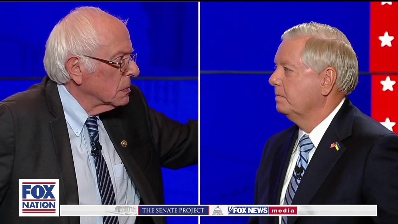  Sen. Sanders, Graham spar over gas prices in Fox Nation debate